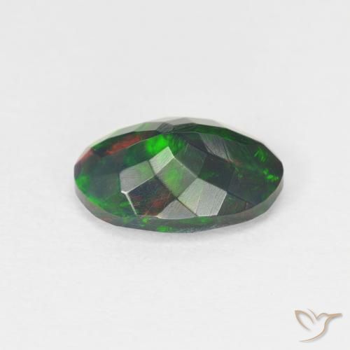 Opale Multicolore naturelle ovale, 1.05 ct, Transparent