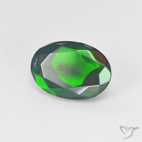 Opale Multicolore naturelle ovale, 1.52 ct, Transparent