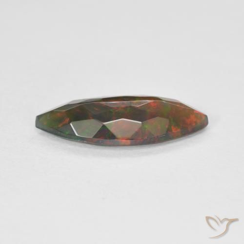 Opale Multicolore naturelle Marquise, 1.53 ct, Translucide