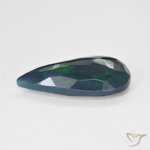 Opale Multicolore naturelle En forme de poire, 3.48 ct, Translucide
