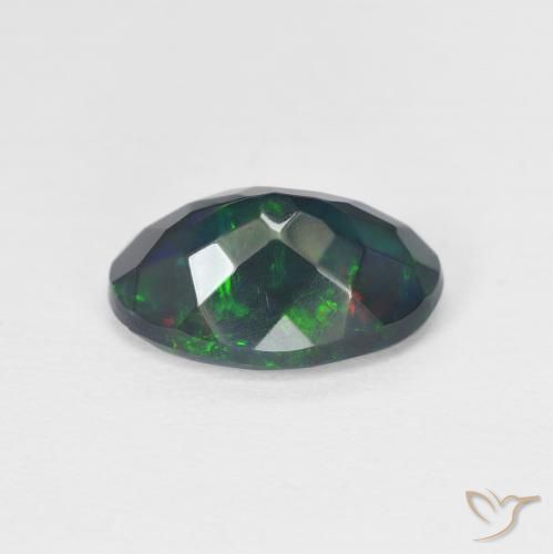 Opale Multicolore naturelle ovale, 1.62 ct, Translucide