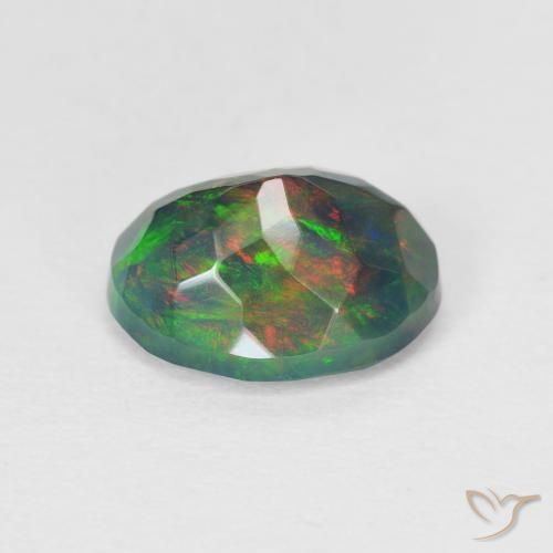 Shop natural 1.25ct Multicolore Opale gems, ovale, from Ethiopie at GemSelect. In stock, global shipping!