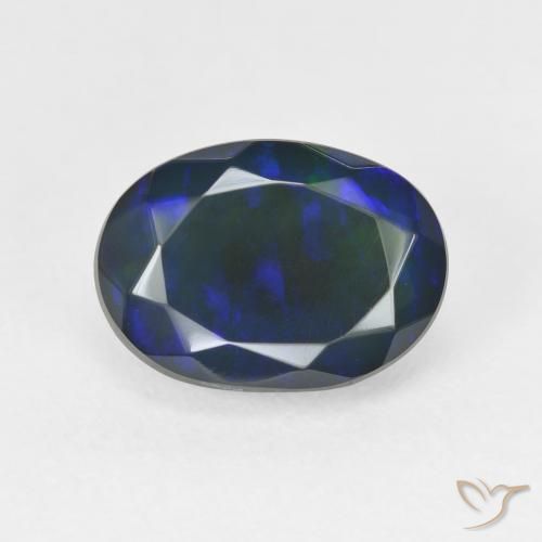 2.68ct Naturel Multicolore Opale, ovale, Translucide