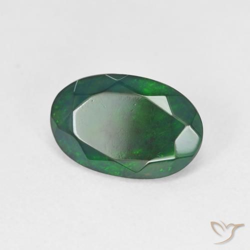 Opale Multicolore naturelle ovale, 1.52 ct, Translucide
