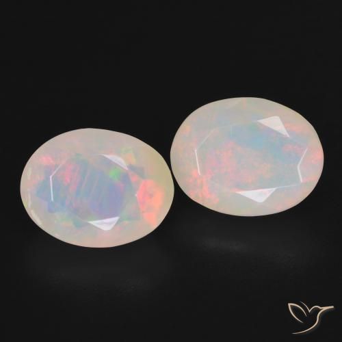 Shop natural 3.30ct Multicolore Opale gems, ovale, from Australie at GemSelect. In stock, global shipping!