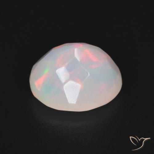 Opale Multicolore naturelle ovale, 1.99 ct, Translucide