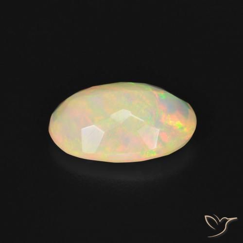 Opale Multicolore naturelle ovale, 1.99 ct, Translucide
