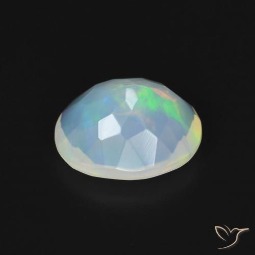 Opale Multicolore naturelle ovale, 2.29 ct, Transparent