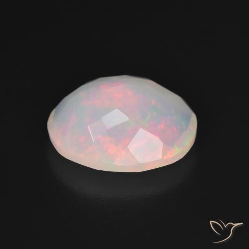 Opale Multicolore naturelle ovale, 2.64 ct, Transparent