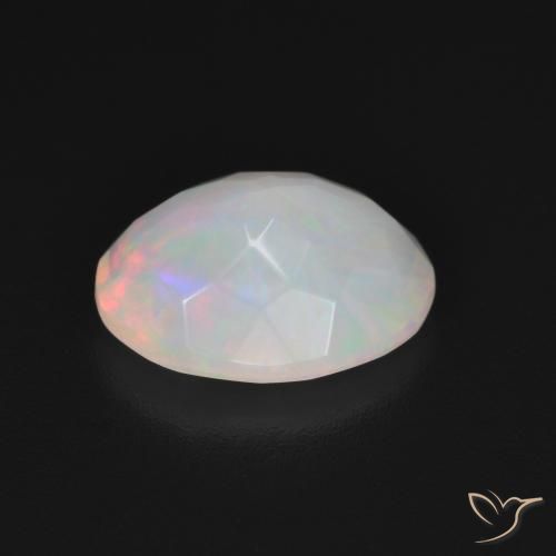 Opale Multicolore naturelle ovale, 1.85 ct, Translucide