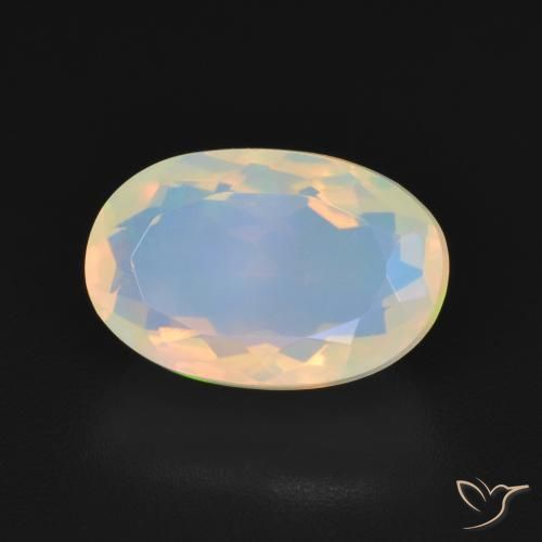 Opale Multicolore naturelle ovale, 2.50 ct, Transparent
