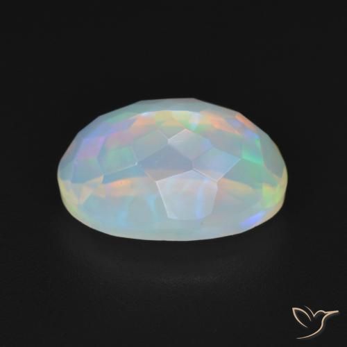 Opale Multicolore naturelle ovale, 2.50 ct, Transparent