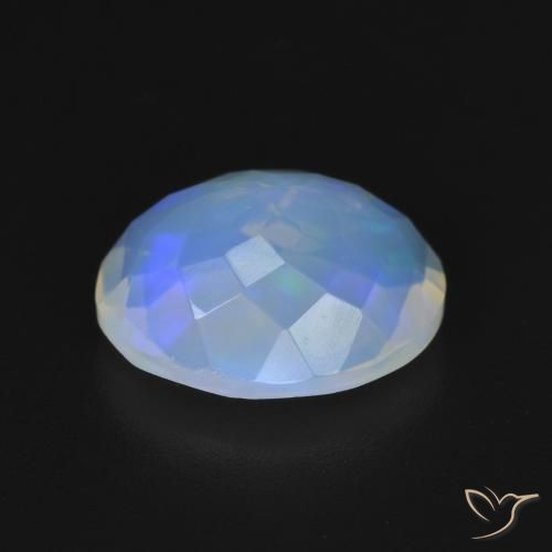 Opale Multicolore naturelle ovale, 2.02 ct, Transparent