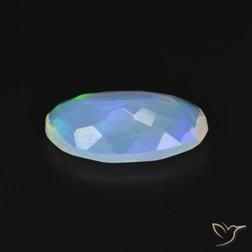 Opale Multicolore naturelle ovale, 2.02 ct, Transparent