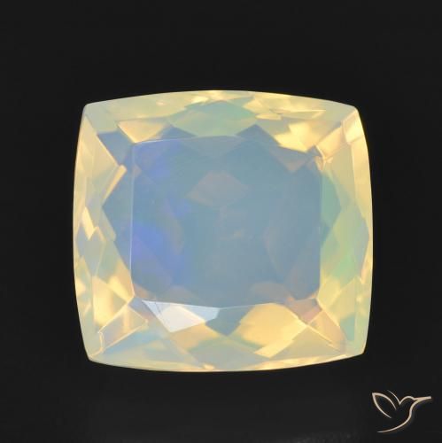 2.53ct Naturel Multicolore Opale, Coussin, Transparent