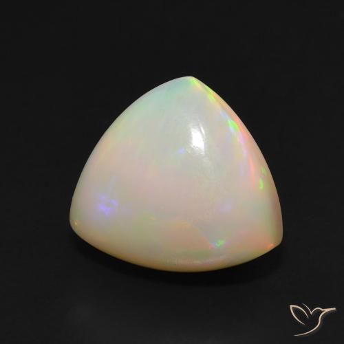 Opale Multicolore naturelle Trillion, 3.00 ct, Translucide