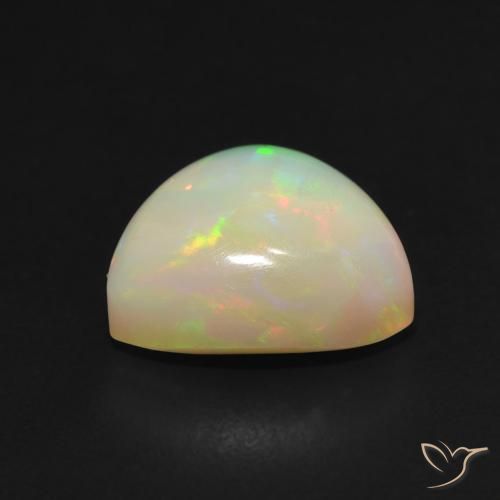 Opale Multicolore naturelle Trillion, 3.00 ct, Translucide