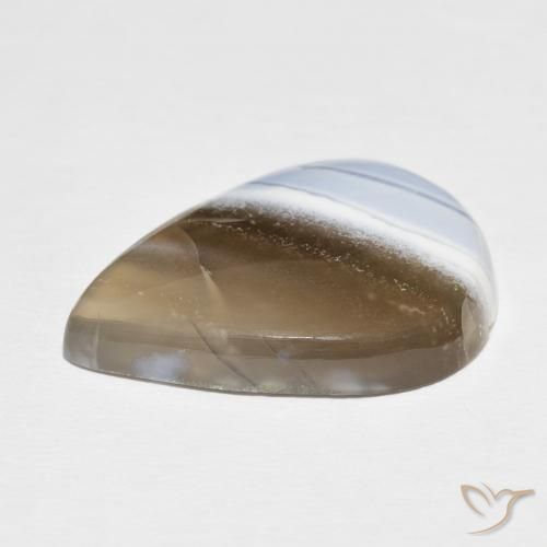 Opale Multicolore naturelle En forme de poire, 17.99 ct, Opaque