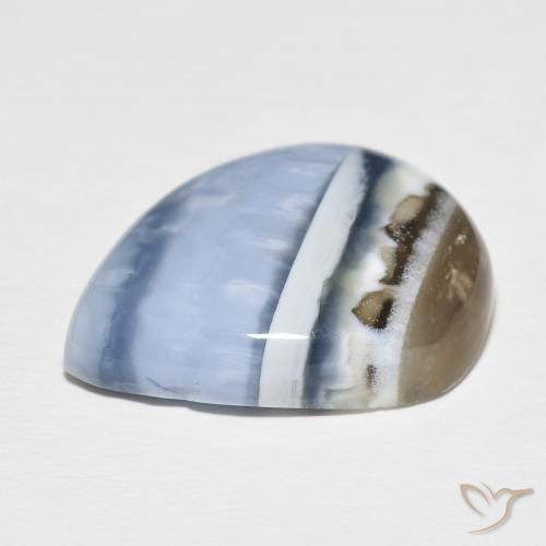 Opale Multicolore naturelle En forme de poire, 20.09 ct, Opaque
