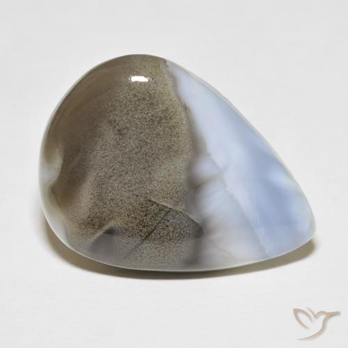Opale Multicolore naturelle En forme de poire, 24.70 ct, Opaque