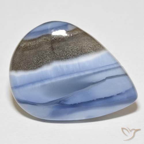 Opale Multicolore naturelle En forme de poire, 46.92 ct, Opaque