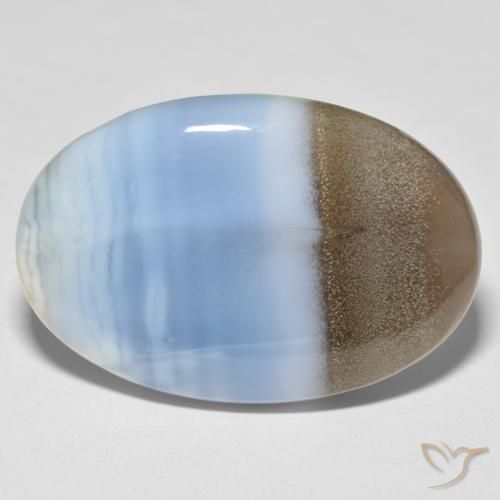 33.21ct Naturel Multicolore Opale, ovale, Opaque