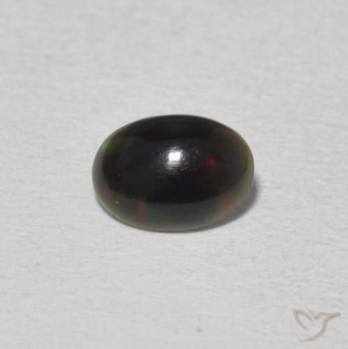 0.38ct Naturel Multicolore Opale, ovale, Opaque