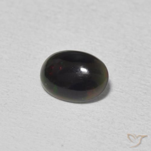 Opale Multicolore naturelle ovale, 0.38 ct, Opaque