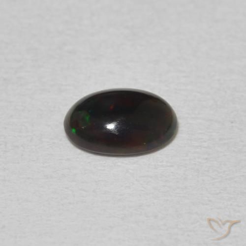 Opale Multicolore naturelle ovale, 0.38 ct, Opaque