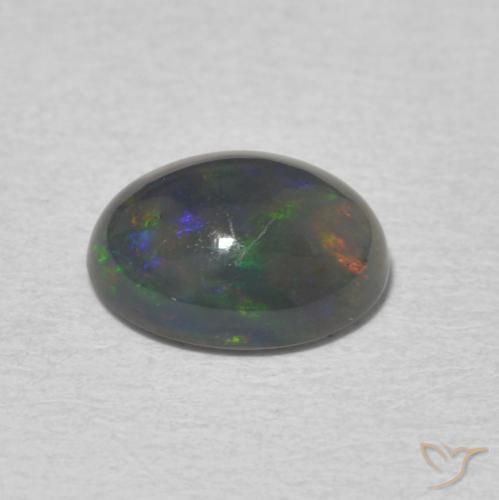 Opale Multicolore naturelle ovale, 1.31 ct, Opaque