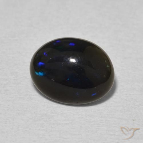 Opale Multicolore naturelle ovale, 1.02 ct, Opaque