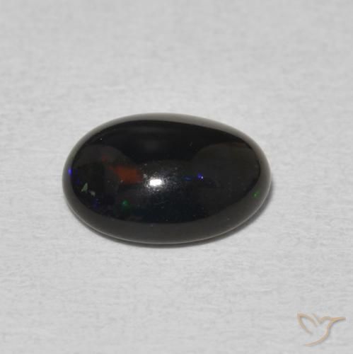 Opale Multicolore naturelle ovale, 1.02 ct, Opaque
