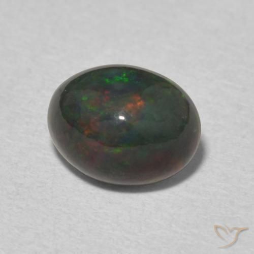 Opale Multicolore naturelle ovale, 1.34 ct, Opaque