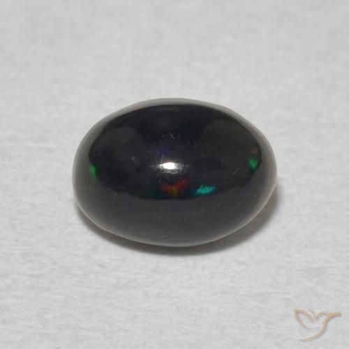 Opale Multicolore naturelle ovale, 0.48 ct, Opaque