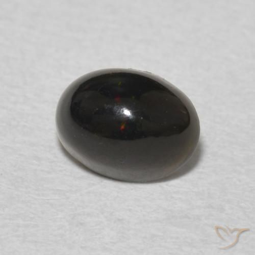 Opale Multicolore naturelle ovale, 0.59 ct, Opaque