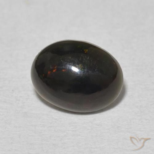 Opale Multicolore naturelle ovale, 0.93 ct, Opaque