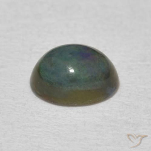 Opale Multicolore naturelle ovale, 0.60 ct, Opaque