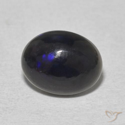 1.06ct Naturel Multicolore Opale, ovale, Opaque, Photo A