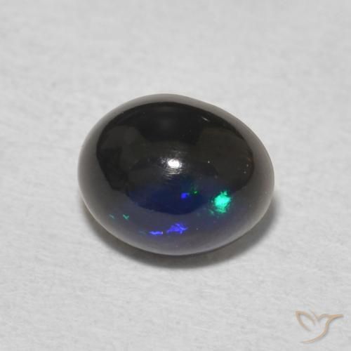 Opale Multicolore naturelle ovale, 0.73 ct, Opaque