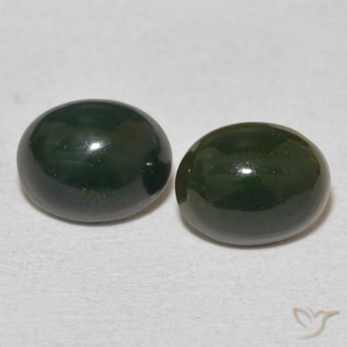 2.08ctw Naturel Multicolore Opale, ovale, Opaque