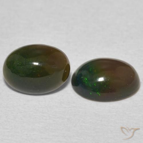 Shop natural 1.45ct Multicolore Opale gems, ovale, from Ethiopie at GemSelect. In stock, global shipping!