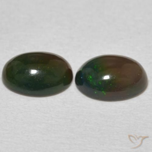 Shop natural 1.45ct Multicolore Opale gems, ovale, from Ethiopie at GemSelect. In stock, global shipping!