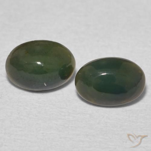 0.89ctw Naturel Multicolore Opale, ovale, Opaque