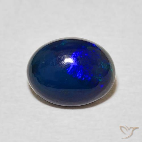 1.14ct Naturel Multicolore Opale, ovale, Opaque, Photo A