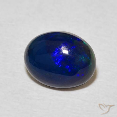 Opale Multicolore naturelle ovale, 1.14 ct, Opaque