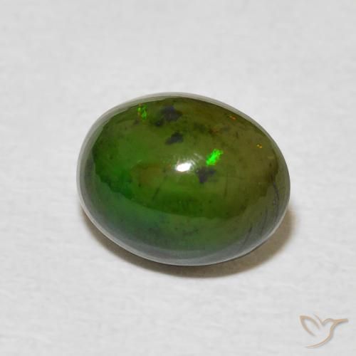 Opale Multicolore naturelle ovale, 1.45 ct, Opaque
