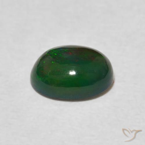 Opale Multicolore naturelle ovale, 0.90 ct, Opaque