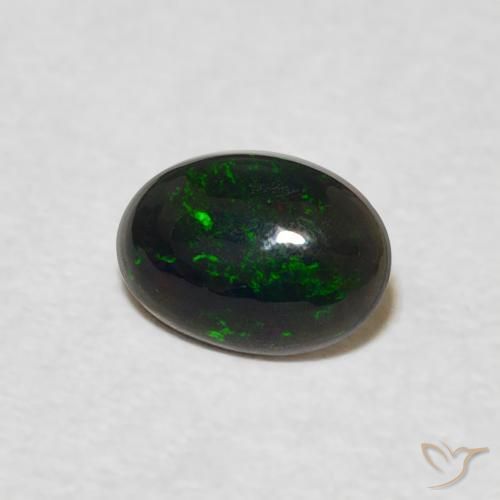 Opale Multicolore naturelle ovale, 0.39 ct, Opaque