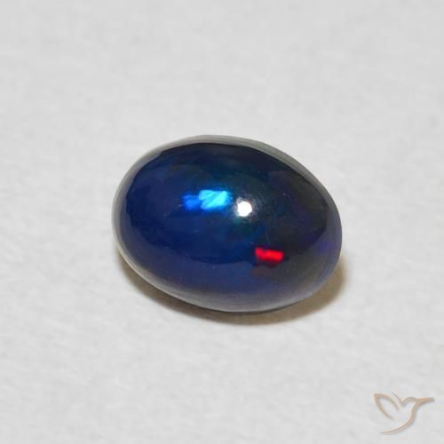 Opale Multicolore naturelle ovale, 0.54 ct, Opaque