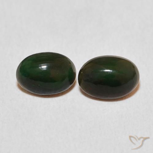 0.93ctw Naturel Multicolore Opale, ovale, Opaque